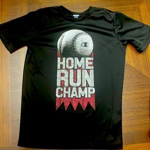 Champion Authentic polyester boys tee, size 10/12